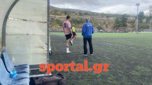 Ο Στέφανος Κασσελάκης στο πρωτάθλημα Τύπου με τη φανέλα της &quot;Αυγής&quot; -  Τραυματίστηκε και έγινε αλλαγή [εικόνες]