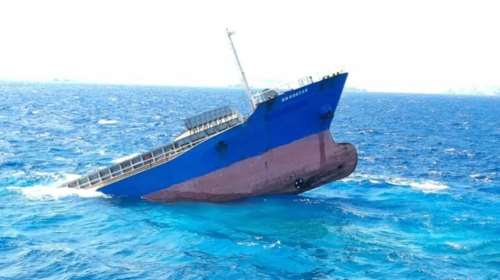 Κρήτη: Βυθίστηκε το φορτηγό πλοίο ανοιχτά της Σητείας - Εντυπωσιακές εικόνες