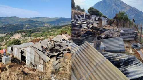 Αιτωλοακαρνανία: Κεραυνός χτύπησε στάβλο και σκότωσε 150 ζώα [εικόνες]