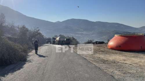 Ρέθυμνο: Χωρίς ενεργό μέτωπο η φωτιά  – Συνεχίζουν να επιχειρούν τα εναέρια μέσα, κίνδυνος αναζωπυρώσεων