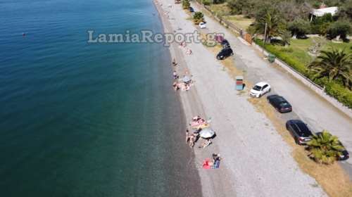 Ξεκίνησαν τα μπάνια...με αποστάσεις, στις παραλίες της Φθιώτιδας