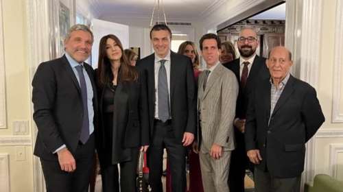 Η Μόνικα Μπελούτσι στο Γενικό Προξενείο της Ελλάδας στη Νέα Υόρκη- Τους μάγεψε όλους