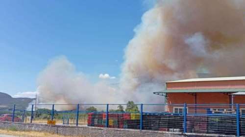 Φωτιά στην Αγιά Λάρισας: Ήχησε το &quot;112&quot; - Σηκώθηκαν έξι εναέρια μέσα