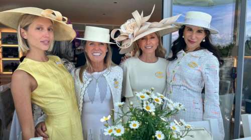Η Μαρί Σαντάλ και η Μαρία Ολυμπία στο Royal Ascot: Τα μίντι φορέματα και τεράστια καπέλα για να είναι εντός πρωτοκόλλου