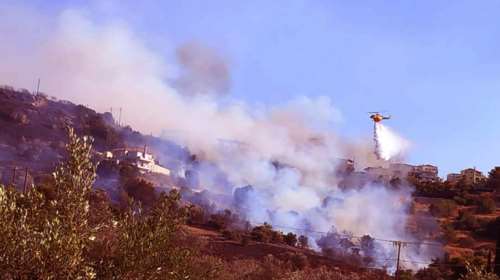 Χωρίς ενεργό μέτωπο η φωτιά σε Κερατέα και Άνδρο - Παραμένουν ισχυρές δυνάμεις για τυχόν αναζωπυρώσεις