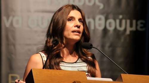 Τσαπανίδου: Θα έλεγα "όχι" στον Μητσοτάκη αν μου έκανε πρόταση να γίνω εκπρόσωπος Τύπου