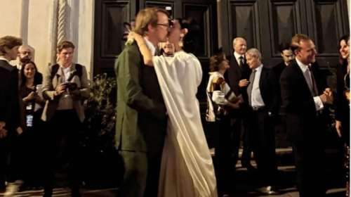 Νικόλας Νιάρχος και Μαλού Ντάλα Πίκολα: Παντρεύτηκαν για τρίτη φορά στη Ρώμη - Η ρομαντική τελετή και το υπέροχο νυφικό