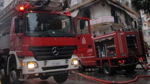 Τραγωδία στην Καλαμαριά: Νεκρός 60χρονος από πυρκαγιά σε πολυκατοικία