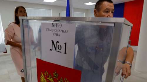 Ουκρανία: Το κόμμα του Πούτιν επικράτησε στις παράνομες αυτοδιοικητικές εκλογές στις κατεχόμενες επαρχίες