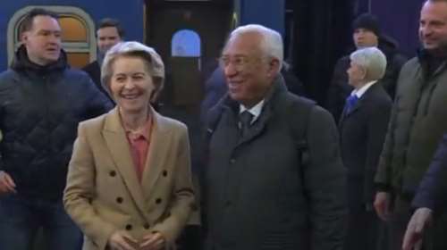 Ουκρανία: Στο Κίεβο 13 ηγέτες για την 3η επέτειο της ρωσικής εισβολής - &quot;Διακυβεύεται η τύχη της Ευρώπης&quot;