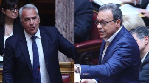 Κόντρα Βορίδη - Φάμελλου στη Βουλή για τα Τέμπη: Eχετε αποφασίσει να αμνηστεύσετε τα δικά σας πολιτικά πρόσωπα