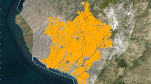 Φωτιές στη Χίο: Σχεδόν 70.000 στρέμματα έχουν επηρεαστεί από τα πύρινα μέτωπα - Δείτε δορυφορικό χάρτη