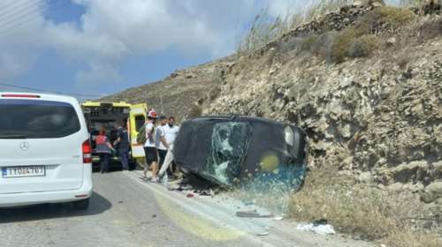 Θλίψη στη Μύκονο: Νεκρός νεαρός οδηγός αυτοκινήτου – Εκσφενδονίστηκε από το ΙΧ του
