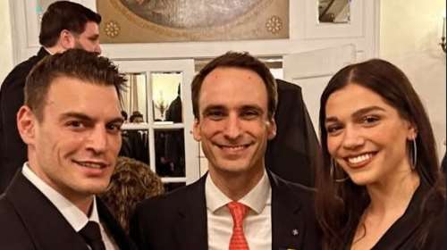 Μελίνα Νικολαΐδη: Με τον Δημήτρη Φιντιρίκο στην παγωμένη Ουάσινγκτον - Για την ορκωμοσία του Τραμπ