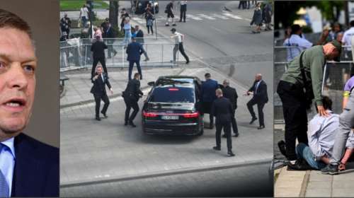 Σοκ στη Σλοβακία: Πυροβόλησαν τέσσερις φορές τον πρωθυπουργό της χώρας - Χαροπαλεύει ο Ρόμπερτ Φίτσο