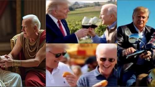 Γέλιο στα social με την αρχή μιας... υπέροχης φιλίας Τραμπ-Μπάιντεν: Μετά τα χαμόγελα ανέλαβε η τεχνητή νοημοσύνη [βίντεο]
