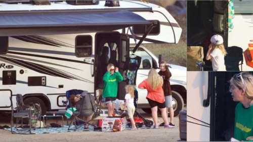 Η Ντόνα του Μπέβερλι Χιλς ζει σε τροχόσπιτο με τα πέντε παιδιά της - Τι συνέβη στην άλλοτε πάμπλουτη Τόρι Σπέλινγκ