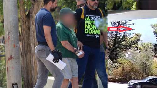 Γλυκά Νερά: Φωτογραφίες ντοκουμέντα από τη δράση του 80χρονου που φέρεται να έβαλε τέσσερις φωτιές