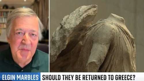 Υπέρ της επιστροφής των Γλυπτών του Παρθενώνα ο γνωστός παρουσιαστής Στίβεν Φράι: &quot;Θα ήταν πολύ αριστοκρατικό&quot; να τα δώσουμε