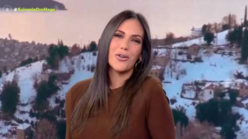 Η Ανθή Βούλγαρη ανακοίνωσε ότι είναι έγκυος στον αέρα του Mega: Τι είπε για το φύλο του μωρού