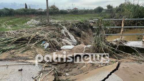 Κακοκαιρία: Αίτημα για να κυρηχθεί σε κατάσταση εκτάκτου ανάγκης η Ηλεία - Ξεκίνησε η καταγραφή των ζημιών
