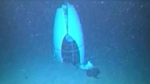 Ναυάγιο Titan: Το πρώτο βίντεο με το βυθισμένο υποβρύχιο της OceanGate [βίντεο]