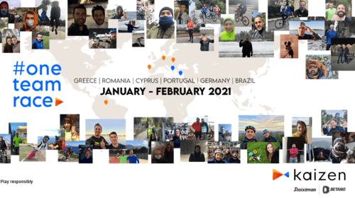 Kaizen Gaming: Ένωσε τους εργαζόμενους σε έναν κοινό σκοπό, μετατρέποντας τα χιλιόμετρά τους σε σημαντικές δωρεές