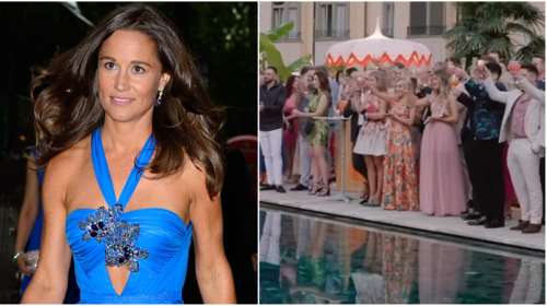 Καλεσμένη σε χλιδάτο γάμο στη Λίμνη Κόμο: Η Πίπα Μίντλετον, το φόρεμα με τα βολάν και η απροσδόκητη φήμη της