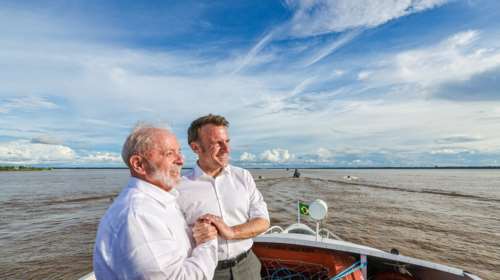 Απίστευτα σχόλια για Μακρόν και Λούλα μετά το ταξίδι του Γάλλου προέδρου στη Βραζιλία - Φωτογραφίζονται &quot;σαν ζευγαράκι&quot;