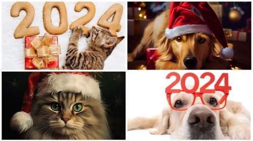 To ΤheToc Pet Voice εύχεται το 2024 να γίνει το θαύμα για όλα τα ζώα του πλανήτη