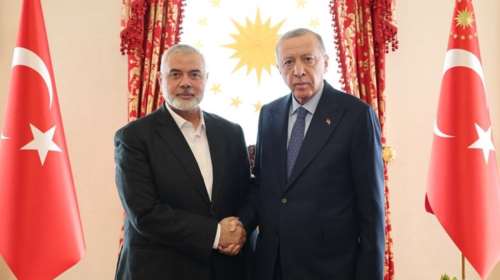 Ερντογάν: "Ύπουλη δολοφονία" του "αδελφού" Χανίγια που δεν θα κάμψει τους Παλαιστίνιους