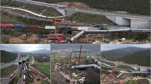 Τραγωδία στα Τέμπη: Ο Guardian και το BBC σήκωσαν drone για να αποτυπώσουν το μέγεθος της καταστροφής- Δείτε βίντεο