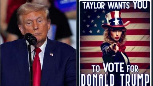 Fake news από τον Τραμπ: Προσπαθεί να πείσει ότι δήθεν έχει τη στήριξη της Τέιλορ Σουίφτ