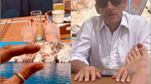 Easy Living στα Κουφονήσια: Νικολά Σαρκοζί και Κάρλα Μπρούνι απολαμβάνουν τον ήλιο και τη θάλασσα του Αιγαίου