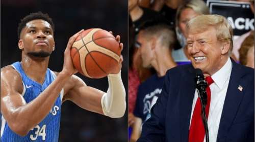 &quot;Ο Έλληνας, είναι καλός παίκτης&quot;: Ο Ντόναλντ Τραμπ για τον Αντετοκούνμπο χωρίς καν να πει το όνομά του