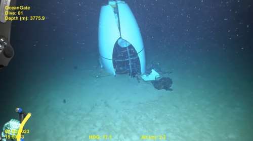 Υποβρύχιο Titan: Ανατριχιαστικό ντοκουμέντο - Ο ήχος που &quot;ξέσκισε&quot; τον Ατλαντικό την ώρα που εξερράγη, με πέντε νεκρούς