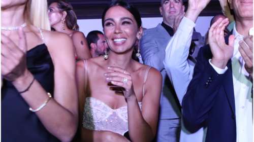 Ολυμπία Χοψονίδου: H total Gucci εμφάνιση στο gala για τον Σπανούλη στον Αστέρα Βουλιαγμένης