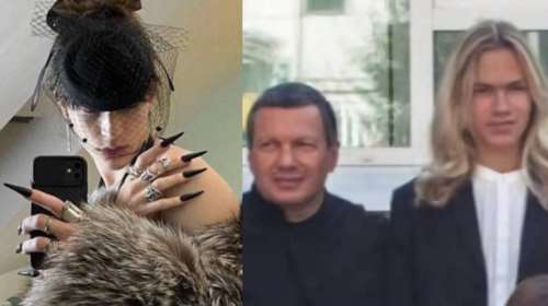 "Θα κάνουμε το Λονδίνο σκόνη": Προπαγανδιστής του Πούτιν απειλεί, αλλά εκεί ζει ο... γιος του - Μοντέλο με βαμμένα νύχια