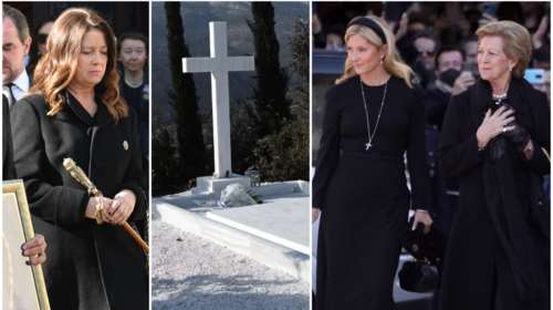 Μνημόσυνο τέως βασιλιά: Οι κόρες, οι νύφες, η κατασκευή - αστραπή του λιτού τάφου και οι καλεσμένοι