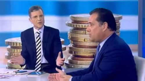 Χαμός στον αέρα του ΣΚΑΪ - Αυτιάς σε Γεωργιάδη: Μου ανεβάζεις το αίμα πρωί πρωί [βίντεο]
