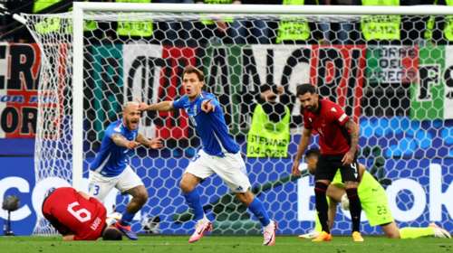 Euro 2024: Η Ιταλία &quot;τρόμαξε&quot; άλλα επικράτησε της Αλβανίας με 2-1 σκορ