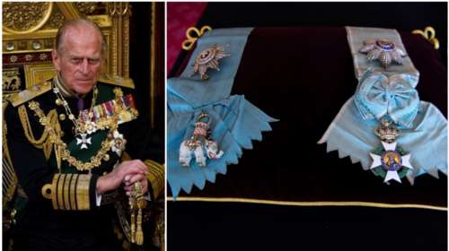 Κηδεία πρίγκιπα Φίλιππου: Με το ελληνικό παράσημο του Τάγµατος του Σωτήρος το τελευταίο αντίο