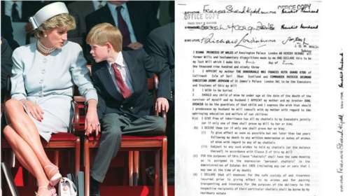 Η διαθήκη της πριγκίπισσας Νταϊάνα: Αυτό το ποσό άφησε στους γιους της