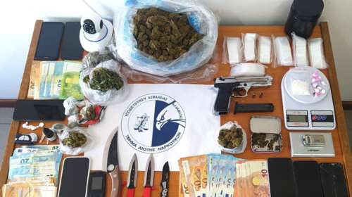 Μεσσηνία: Συνελήφθησαν τα μέλη δυο εγκληματικών οργανώσεων εμπόρων ναρκωτικών [εικόνες - βίντεο]