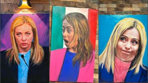 Η Μελόνι έχει οπαδούς και στην Αλβανία: Δείτε την &quot;Trattoria Meloni&quot; που είναι δίπλα από κέντρο διαλογής προσφύγων