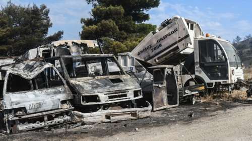 Live: Μάχη με τις φλόγες στη Χίο, βελτιωμένη εικόνα στην Αχαΐα - Νέα πύρινα μέτωπα σε Αργολίδα και Κερατέα