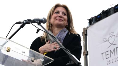 Η Καρυστιανού απαντά για το ενδεχόμενο να πολιτευτεί: Αν δημιουργηθεί κάτι συμβατό με τις σκέψεις μου, θα ήμουν μέρος του