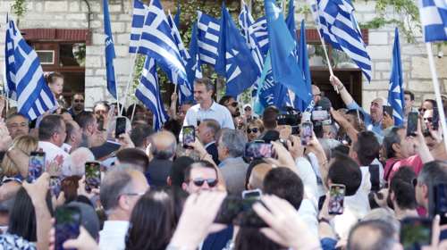 Μητσοτάκης από Δράμα: Ο πατριωτισμός της ευθύνης και της πράξης μετριέται με αποτελέσματα