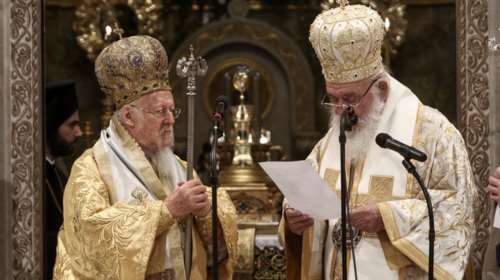 Ιερώνυμος σε Βαρθολομαίο: Σας υποδεχόμαστε ως &#39;&#39;άγγελο&#39;&#39; με παγκόσμια ακτινοβολία