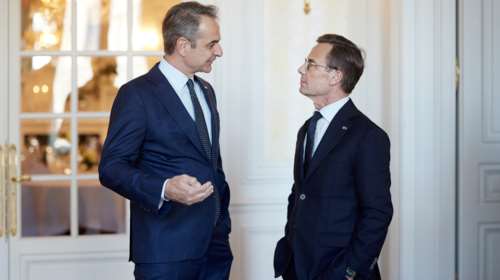 Στη Σουηδία ο Μητσοτάκης: Συνάντηση με τον πρωθυπουργό για οικονομία, άμυνα και τεχνολογία